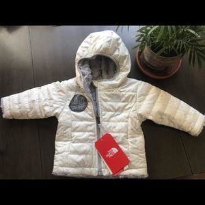North Face Infant Reversible Hooded Coat 3-6 Month